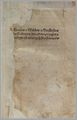 Tři strany Korandova Traktátu (Praha? 1493). Koranda, Václav ml.: Traktát o velebné a božské svátosti oltářní (Praha?, Tiskař Korandy? 1493). Fol. 1a s nejstarší titulní stranou tištěnou česky. Fol. 1b s nejstarším obsahem tištěným česky. Fol. 2a s amatérsky doplněnou iniciálou M(Vdrost) na akantovém pozadí. Knihovna Národního muzea (Praha), sign. 25 D 1 (snímek laskavě zapůjčil digitální fotoarchiv pražské Nadace pro dějiny kultury ve střední Evropě).