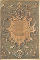 Goltziův šerosvitový dřevořez (Antwerpen 1557). Goltzius, Hubert: Vivae omnium fere imperatorum imagines (Antwerpen, Gillis Coppens van Diest 1557). Vlevo titulní strana s raně manýristickou bordurou doplněnou nahoře Goltziovou bustou (bordura byla pořízena mědirytem, zelené horizontální šrafování a bílo-hnědý podklad vznikly otiskem dvou různě tónovaných dřevořezových štočků, centrální text je sázen). Vpravo fol. Ia čili A2a s portrétem římského císaře Gaia Julia Caesara (černé obrysové linie byly pořízeny mědirytem, barevné partie vznikly opět otiskem dvou různě tónovaných štočků, doprovodný text je reprodukován ze sazby). Královská kanonie premonstrátů na Strahově – Strahovská knihovna (