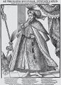 Peterlův maďarský tisk, první u nás (Praha před 1588). Az tekyletes iffyvnak Hvnyadi Lazlonak, Hvnyadi Ianos eoregbik finak kepe (Praha, Michael Peterle st. před 1588). Jednolistová gratulace otci Janosovi a synu Lászlovi Hunyadovým. Dřevořezová postava velmože v kožešinovém plášti se šavlí a palcátem v ruce může být prací tiskaře a formšnajdra Peterleho. Královská kanonie premonstrátů na Strahově – Strahovská knihovna (Praha), sign. DR I 21/d (Konvolut Dobřenského č. 382 = fol. 60a).