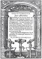 Výchozí štoček Mistra Jákobova žebříku (Wittenberg 1529) a nápodoby u Melantricha (Praha 1547), Günthera (Prostějov 1545) a Sixta z Lerchenfelsu (Litoměřice 1626). Nahoře vlevo Luther, Martin: Deudsch Catechismus (Wittenberg, Georg Rhau 1529). Titulní strana s portálovou bordurou, dole ukřižovaný Kristus mezi dvěma lotry (tiskař Rhau štoček Mistra Jákobova žebříku užíval v letech 1527–1541). Nahoře vpravo Rhegius, Urban: Katechesis (Praha, Jiří st. Melantrich z Aventinu 1547). Titulní strana se zmenšenou volnou kopií datovanou v levém horním štítku 1528. Královská kanonie premonstrátů na Strahově – Strahovská knihovna (Praha), sign. HU V 48. Dole vlevo Rhegius, Urban: Rozmlouvání o krásném kázání, kteréž Kristus … činil (Prostějov, Jan Günther 1545). Titulní strana se starší zvětšenou, zjednodušenou a nedatovanou volnou kopií. Královská kanonie premonstrátů na Strahově – Strahovská knihovna (Praha), sign. BC VI 122. Dole vpravo Sixt z Lerchenfelsu, Jan: Trino et uni laus, honor, virtus, gloria, triumphus et victoria … Divi Ferdinandi Austriaci: ejus nominis Romanorum imperatoris, secunde secundi (Litoměřice, Jan Sixt z Lerchenfelsu 1626). Fol. A2b s mladší zvětšenou, zjednodušenou a nedatovanou kopií předchozí kopie. Královská kanonie premonstrátů na Strahově – Strahovská knihovna (Praha), sign. FF I 8.