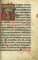 Počátek kánonu Olomouckého misálu (Wien 1505). Missale Olomucense (Wien, Johann Winterburger 1505). Fol. 165a červeno-černý tisk na pergamenu s kolorovanou a zlacenou dřevořezovou iniciálou T(e igitur, clementissime Pater) symbolizující zároveň kříž i hůl s měděným hadem – vlevo Mojžíš vyvyšující hada jakožto předzvěst vyvýšení Syna člověka (J 3, 14) a vpravo obvyklá asistenční postava sv. Jana Evangelisty (veškerý dekor tohoto Misálu je připisován dílně Lucase Cranacha st.). Na levé straně snímku patrná stopa po neodborném vyříznutí předcházejícího pergamenového listu s obrazem Ukřižování. Královská kanonie premonstrátů na Strahově – Strahovská knihovna (Praha), sign. DL II 19.