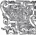 Willenbergova viněta z Tiskárny premonstrátské (Louka/Z. 1603). Scherer, Georg: Postill … uber die sontäglichen Euangelia durch das gantze Jahr (Louka/D., Tiskárna premonstrátská 1603). Čtyři detaily závěrečné dřevořezové viněty na fol. 676b se zaměstnanci loucké Tiskárny (zleva napravo sazeč, tiskař, písmolijec a ilustrátor). Dole celek viněty (kompozice se sv. Václavem a korunovanou orlicí, vyrůstající ze světcovy iniciály W, je pod spodními zavilinami vlevo datována 1599 a vpravo opatřena Willenbergovým monogramem JW). Královská kanonie premonstrátů na Strahově – Strahovská knihovna (Praha), sign. BO I 17.